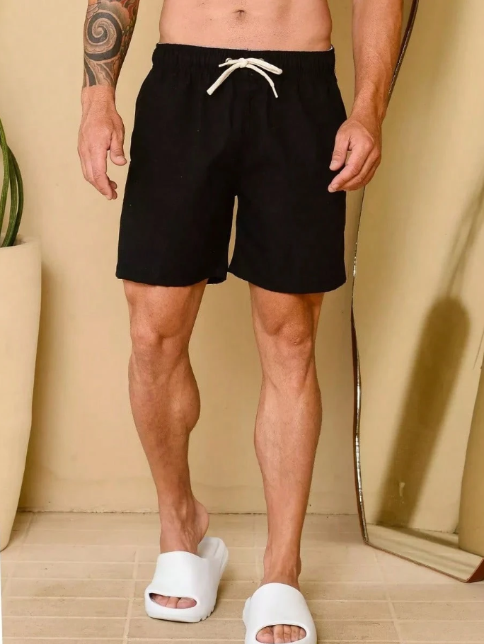 Short Linho Natural