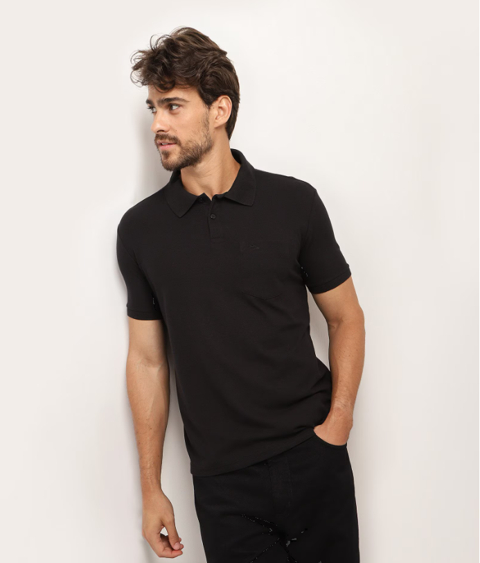 Polo Visco Lycra Elastano Lisa