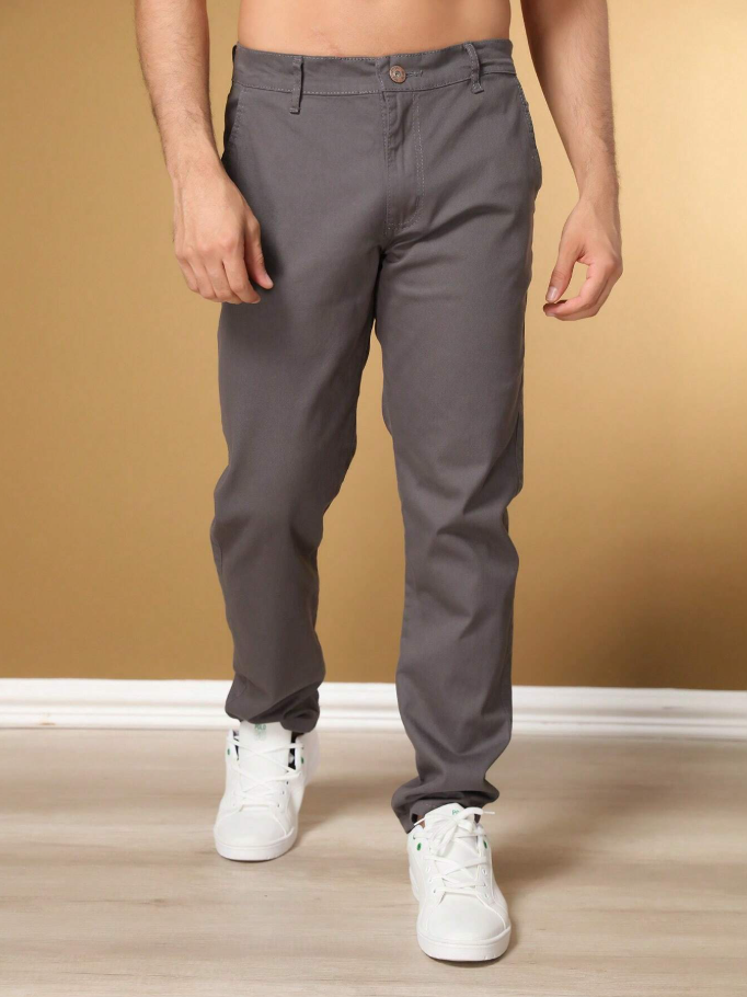 Calça Alfaiataria Sarja Com Elastano
