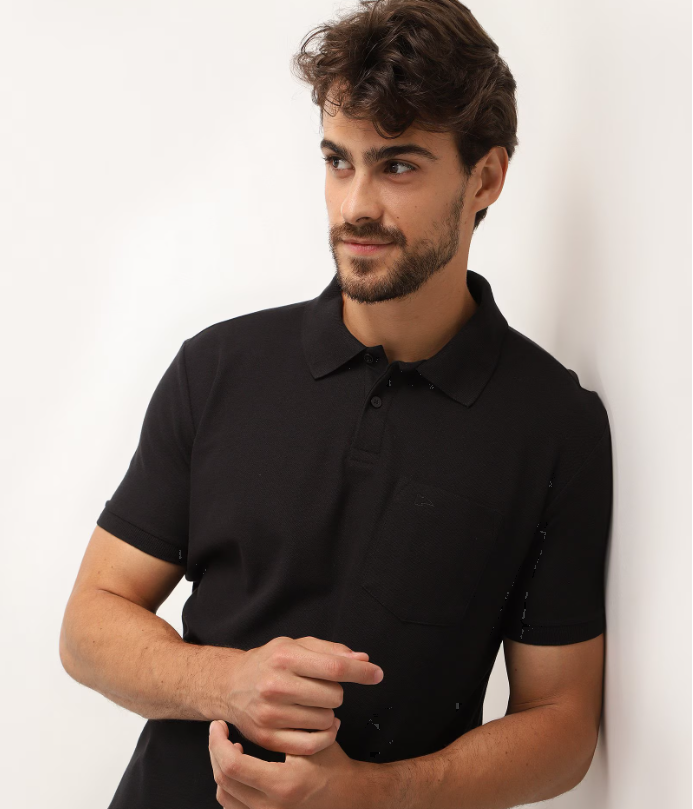 Polo Visco Lycra Elastano Lisa