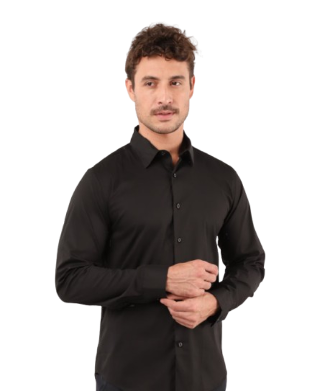 Camisa Manga Longa Slim Fit Lisa