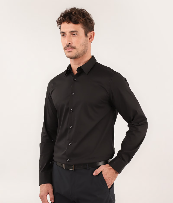 Camisa Manga Longa Slim Fit Lisa