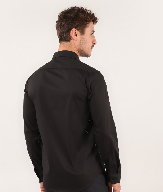 Camisa Manga Longa Slim Fit Lisa