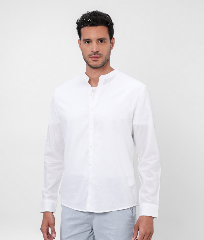 Camisa Slim Fit Sarja Gola Padre