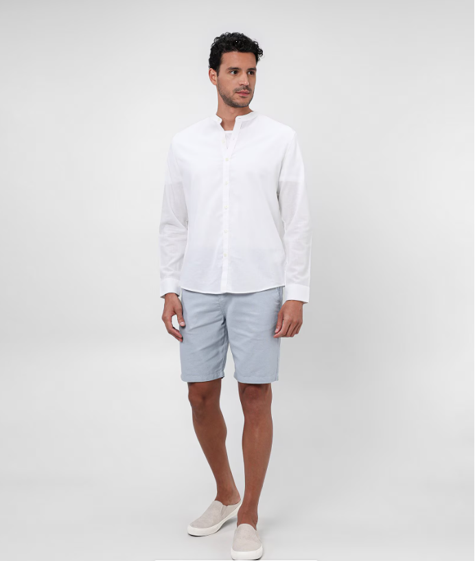 Camisa Slim Fit Sarja Gola Padre