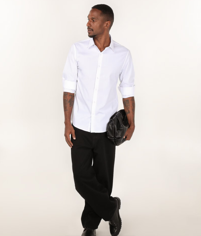 Camisa Manga Longa Slim Fit Lisa