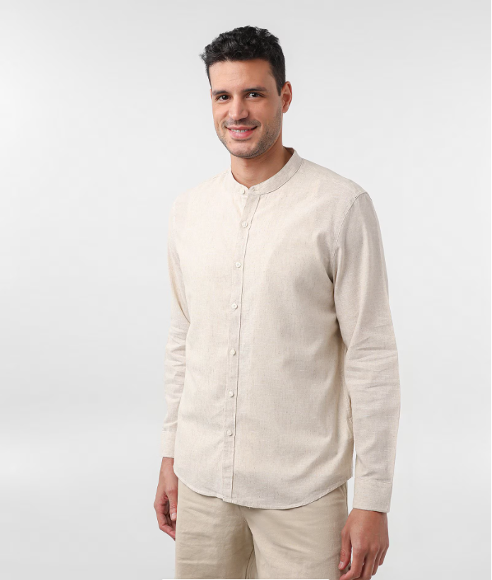 Camisa Slim Fit Sarja Gola Padre