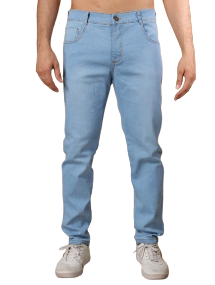 Calça Jeans Skinny Com Elastano