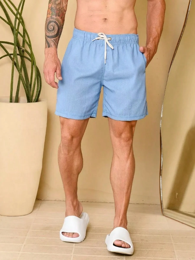 Short Linho Natural