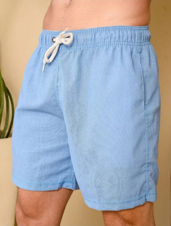 Short Linho Natural