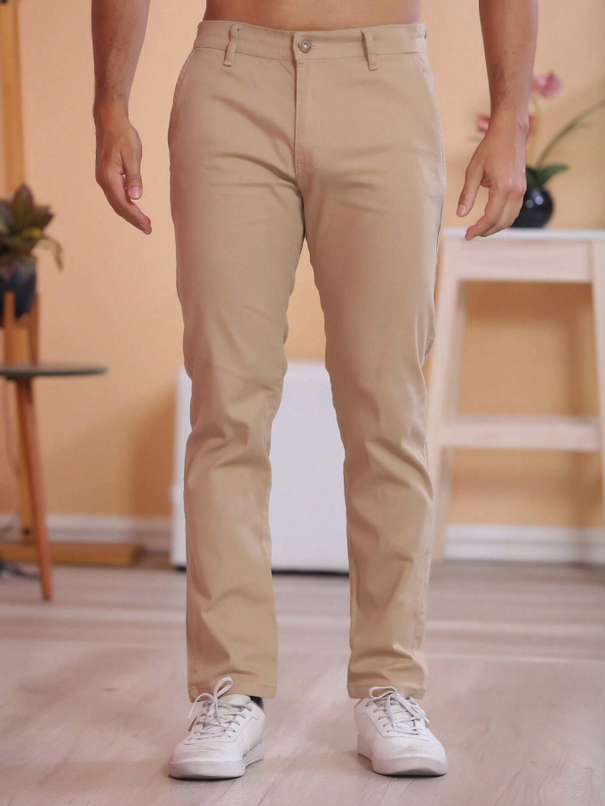Calça Alfaiataria Sarja Com Elastano