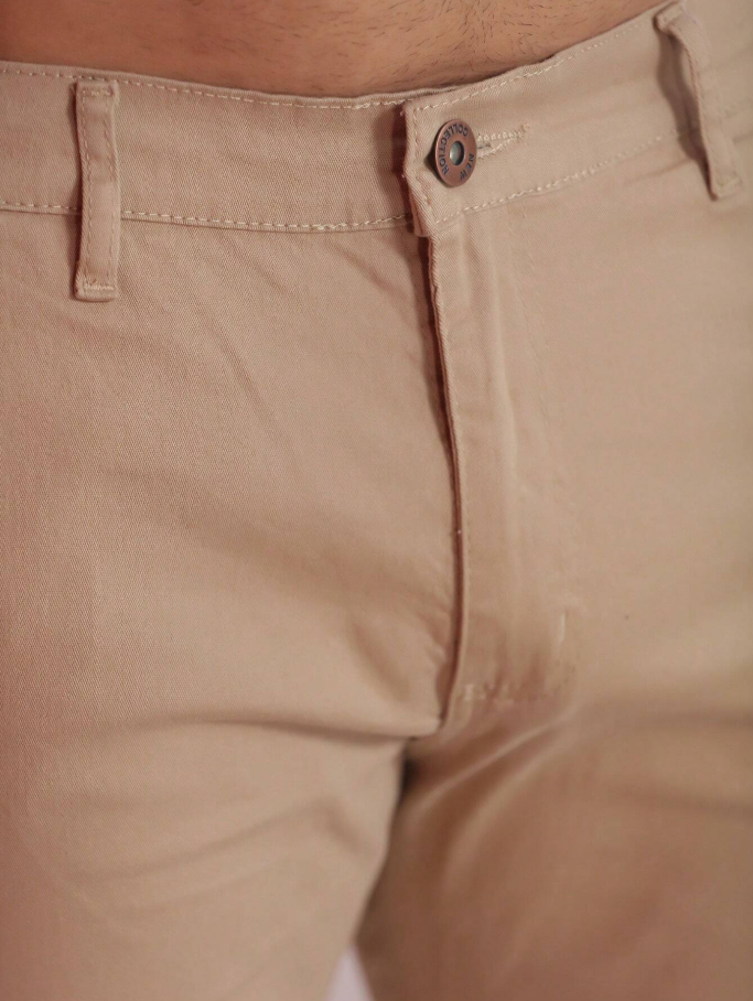Calça Alfaiataria Sarja Com Elastano
